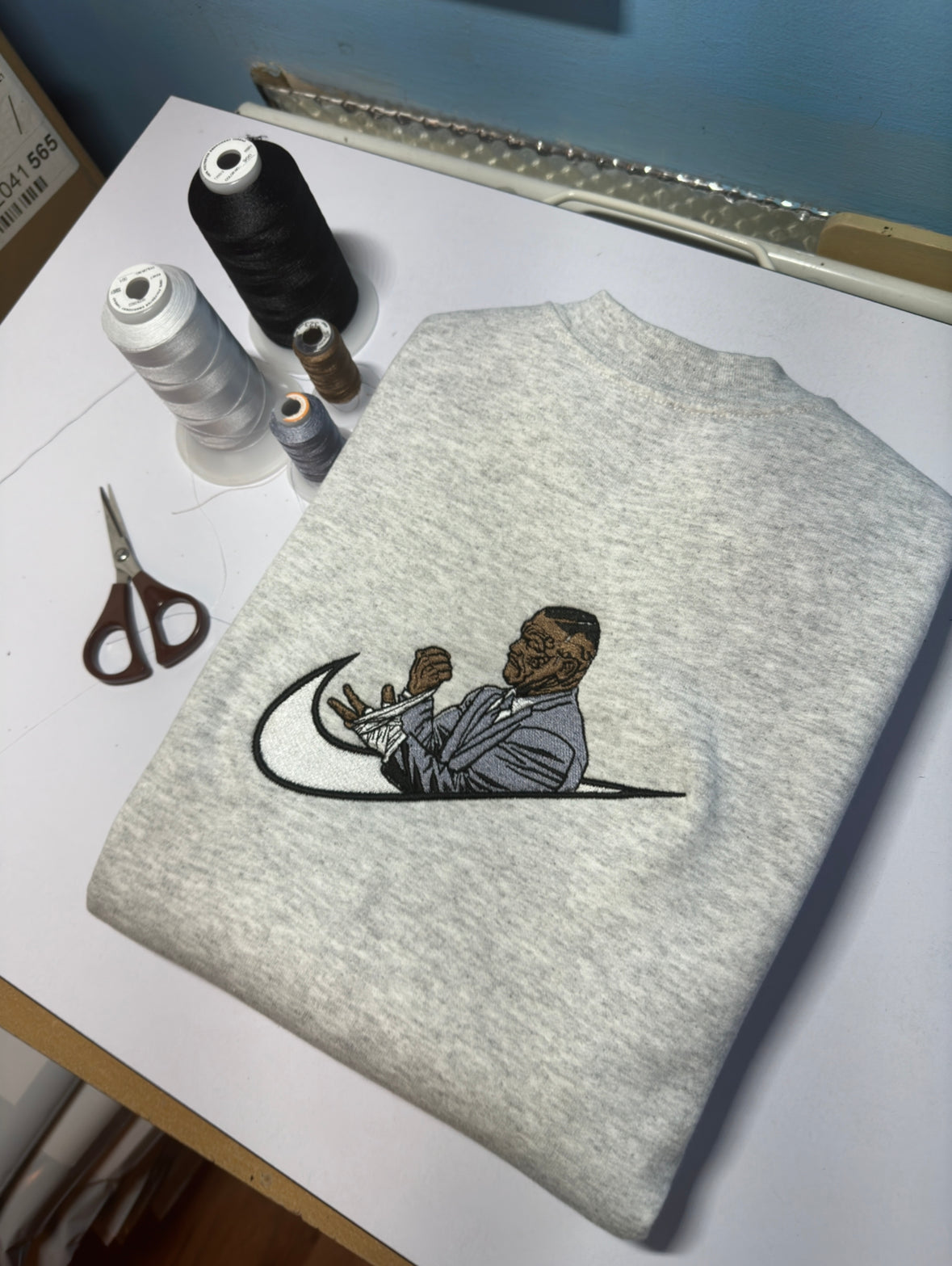 Grey Mike Tyson Sweater