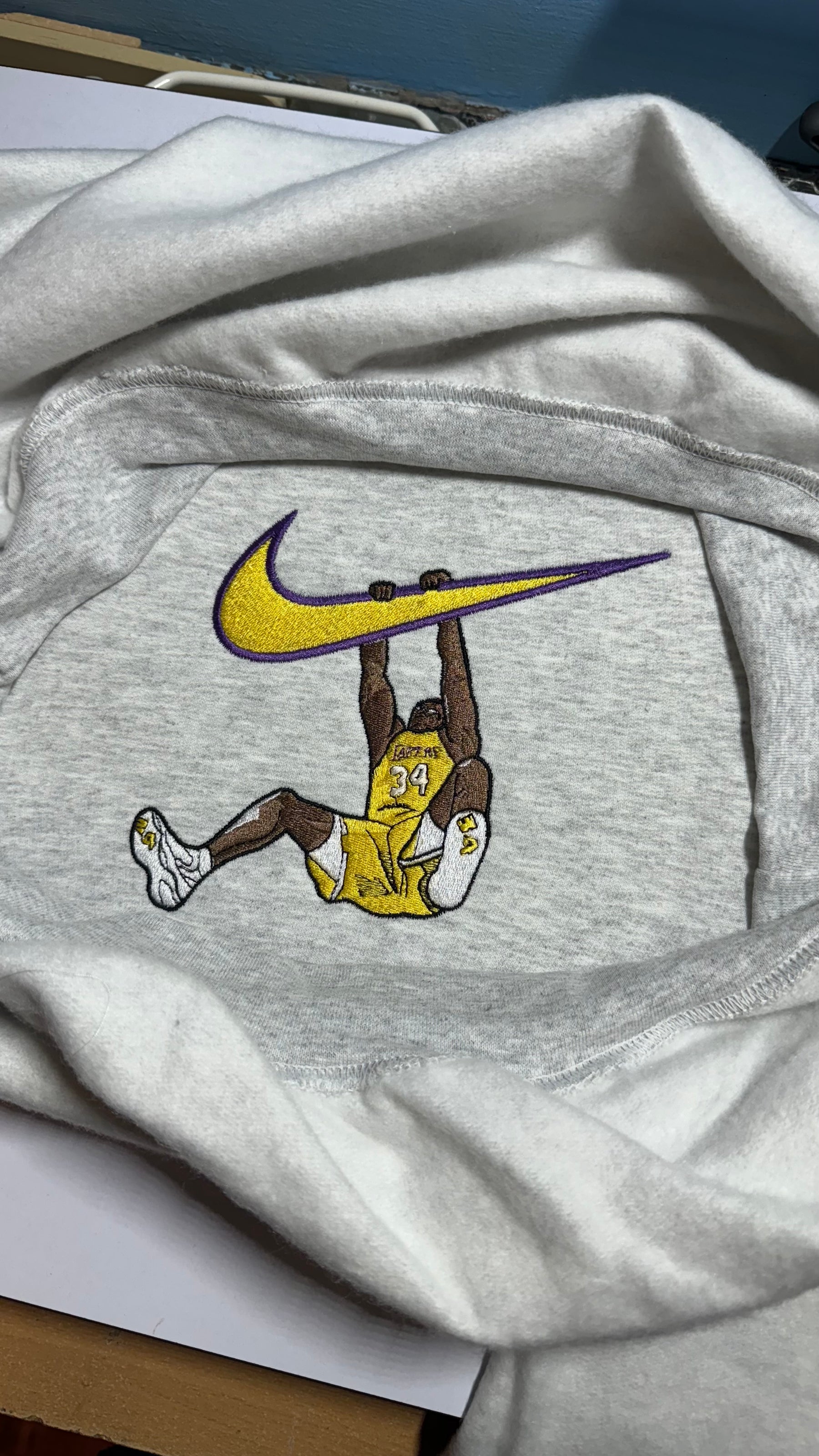 Shaq x Lakers Sweater