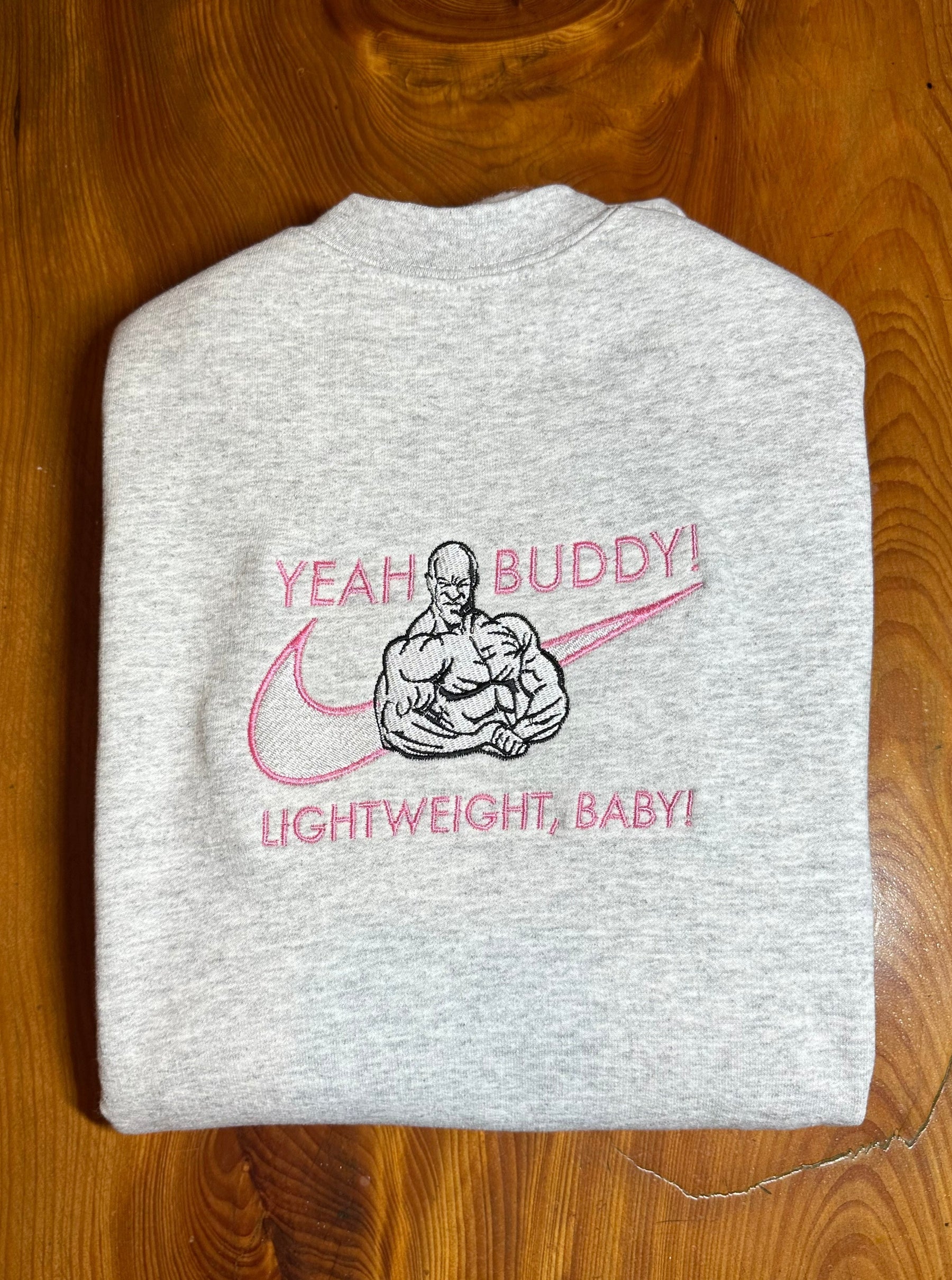 Grey "Yeah Buddy!" Sweater