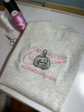 Grey "Yeah Buddy!" Sweater