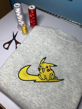 Grey Pikachu Sweater